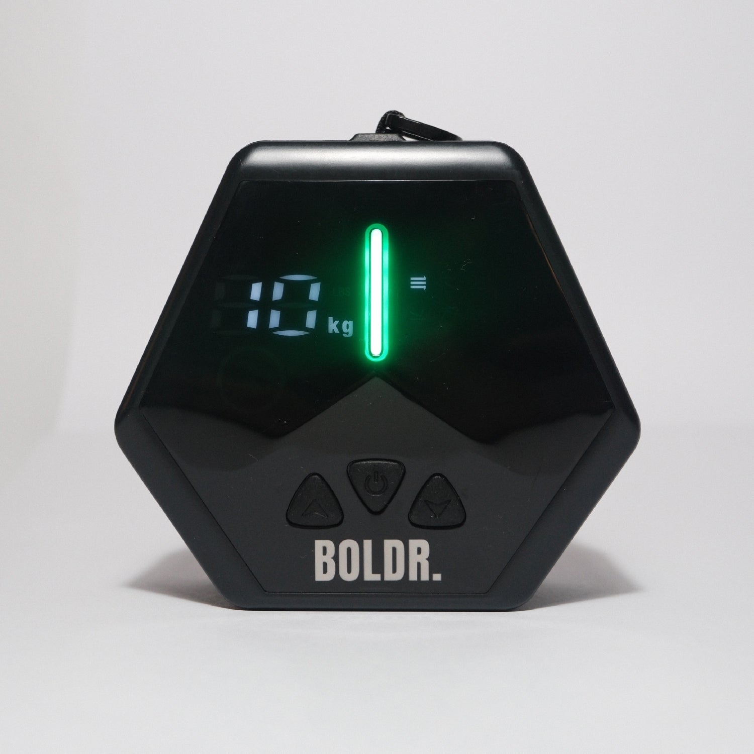 BOLDR kabelmaskin sedd framifrån på vit bakgrund