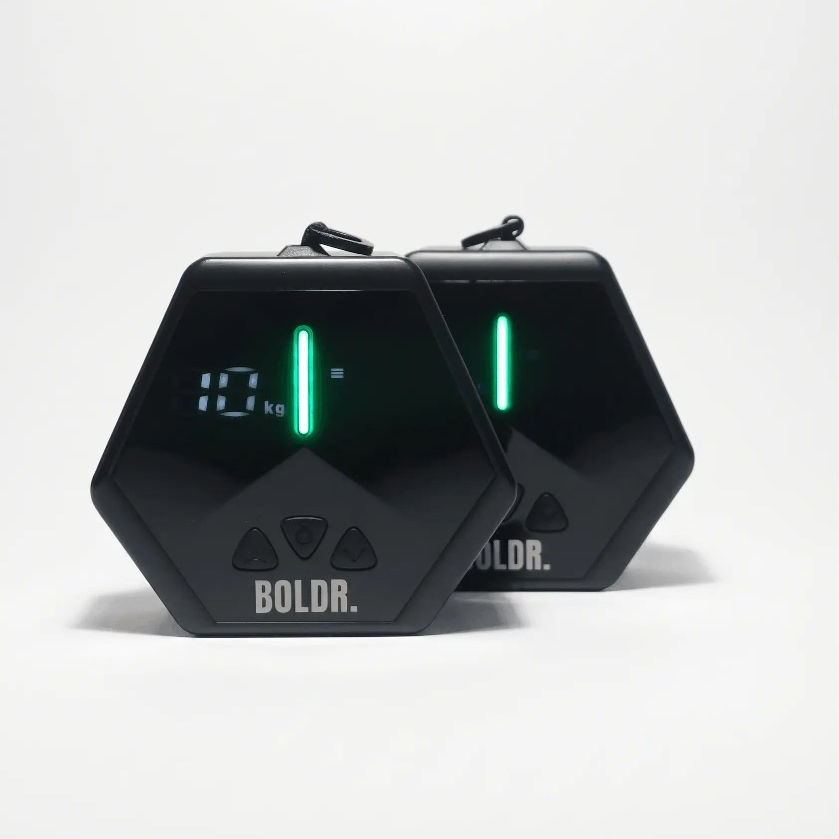 two BOLDR devices next to eachother.